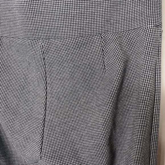 Loft Black White Gray Houndstooth Ankle Button Skinny Stretch Pant Jeggings XXS - Picture 5 of 11